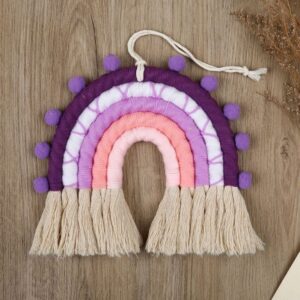 Arc En Ciel Bébé Macramé87
