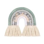 Arc En Ciel Mural Tissu Macramé20