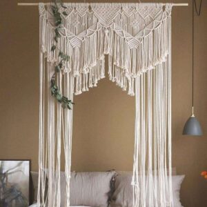 Arche Mariage Rideau Macramé