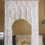 décoration de mariage avec arche en macramé