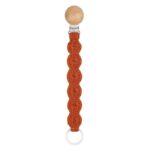 accessoire tétine macramé rond