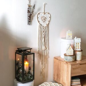 Attrape Rêve Cœur Macramé