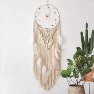 Attrape Rêve Géant Macramé