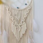 attrape rêve en macramé taille géante