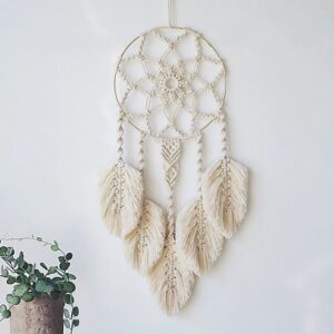 Attrape Rêve Mandala Macramé