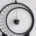 Attrape Rêve Noir Macramé