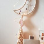 attrape rêve en macramé avec pierres naturelles