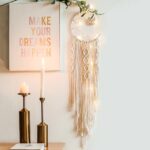 Attrape Rêve Croissant De Lune Macramé