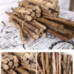 bois naturel pour création de macramé