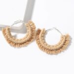 Boucle D'oreille Bohème Macramé241