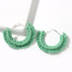Boucle D'oreille Bohème Macramé243