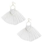 Boucle D'oreille Pampille Macramé429