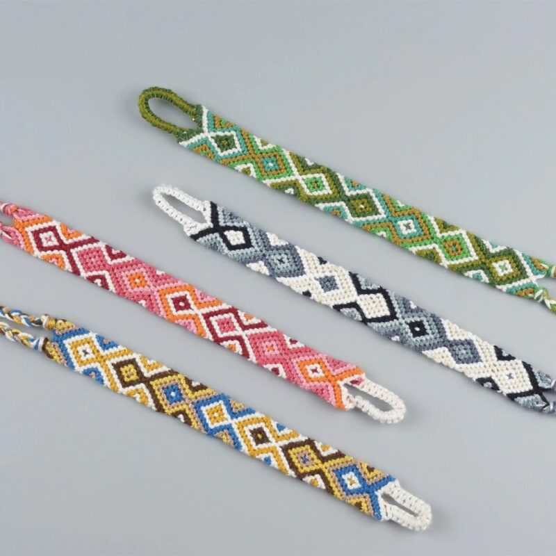 Bracelet Brésilien En Macramé
