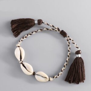 Bracelet Macramé Coquillage