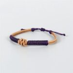 Bracelet Macramé Cuir307