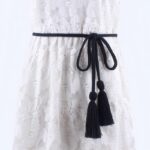 accessoire mode ceinture macramé femme