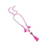 Collier En Macramé Avec Perles529