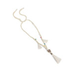 collier artisanal en macramé