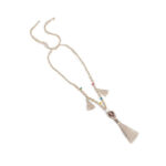 accessoire en macramé avec perles