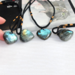 Collier Macramé Labradorite