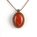 Collier Macramé Pierre471
