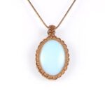 Collier Macramé Pierre469