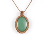 Collier Macramé Pierre468
