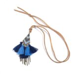 collier macramé fait main