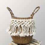 Corbeille Panier Macramé