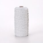 Corde Macramé 4 Mm Blanc 100m