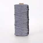 Corde Macramé 4 Mm Gris 100m