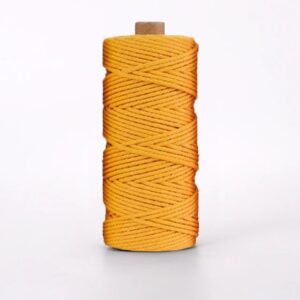 Corde Macramé 4 Mm Moutarde 100m