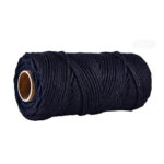 corde noire en macramé 100 mètres
