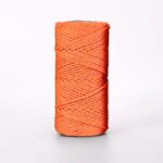 Corde Macramé 4 Mm Orange 100m