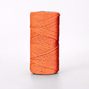 Corde Macramé 4 Mm Orange 100m