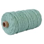 corde en macramé pour créations vertes 4 mm