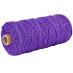corde macramé 4 mm violet