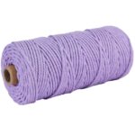 corde violet en macramé 100m