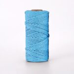 Corde Macramé 2 Mm Bleu 100m