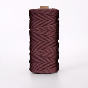 Corde Macramé 2 Mm Bordeaux 100m