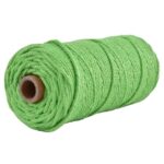 corde de macramé 100m couleur verte