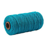 corde bleu canard 3 mm pour créations