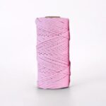 Corde Macramé 3 Mm Rose 100m