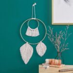 attrape rêve macramé pour décoration de chambre