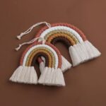 objet déco bébé en macramé