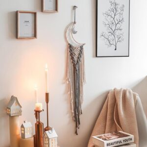 Déco Murale Attrape Rêve Macramé