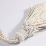 décoration en macramé pour rideaux