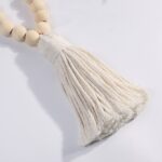 embrasse en macramé pour rideau perlé
