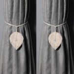 Embrasse Rideau Plume Macramé353