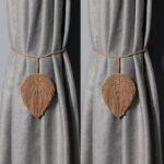 Embrasse Rideau Plume Macramé354